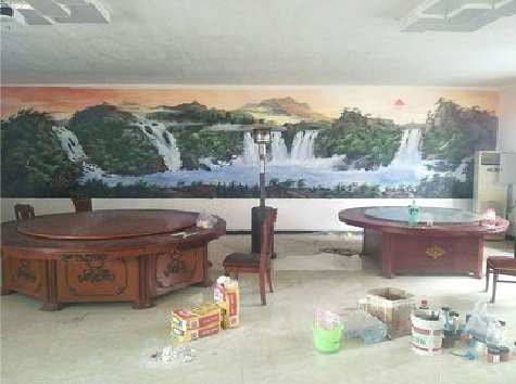 宜宾墙绘-写实风景