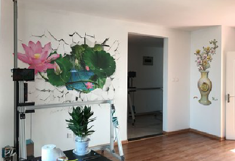 宜宾墙体彩绘相比墙纸的优势。