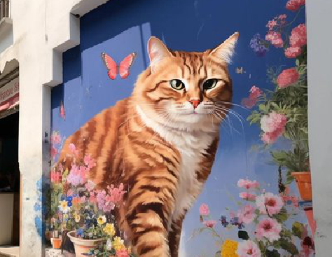 宜宾自己绘制有个性的手绘墙