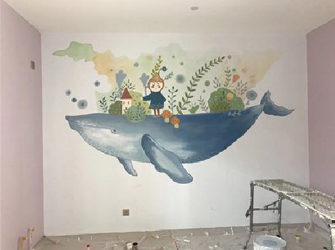 宜宾手绘墙的特点及优势。