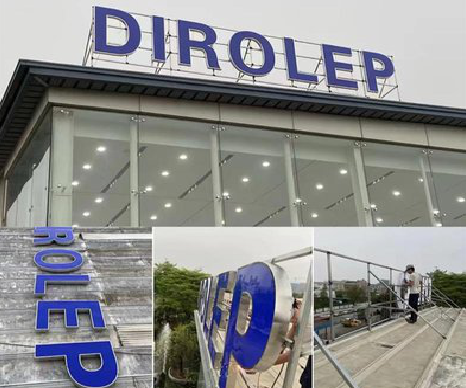 宜宾楼顶发光字安装的注意事项。